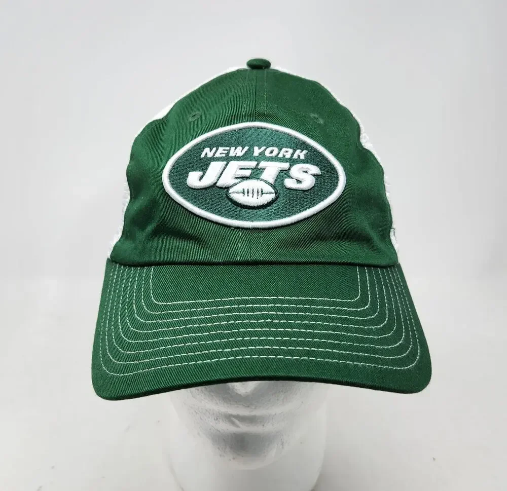 New York Jets NFL Fanatics Green/White Trucker Adjustable Snapback Hat